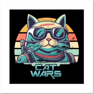 Cat Wars Posters and Art